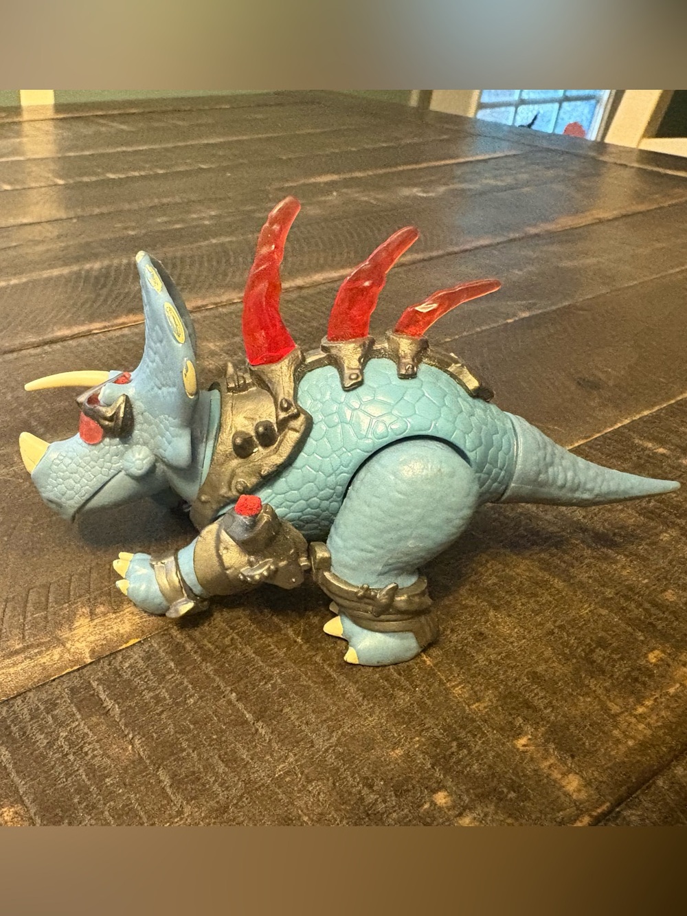 Mattel 2014 Battle Armor Trixie Figure Disney Pixar Toy Story 5” Missing Horn